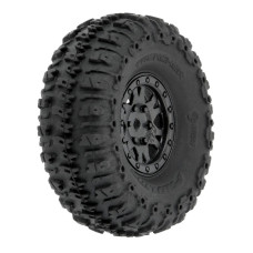 1/24 Trencher F/R 1.0' Tires Mounted 7mm Black Impulse (4): SCX24 by Proline SRP $56.83
