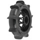 Roost MX Sand/Snow Paddle Motorcycle Tire Mounted on Black Wheel for Promoto-MX Rear by Proline SRP $63.74