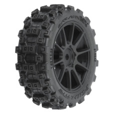 Badlands MX 1.9' All-Terrain Buggy Tires (4) Mounted on Mach-10 Black 1.9' 12mm Hex Wheels for Typhon GROM 4x4 Front or Rear by Proline SRP $74.11 Badlands MX 1.9' All-Terrain Buggy Tires (4) Mounted on Mach-10 Black 1.9' 12mm Hex Wheels for Typhon GROM 4x4 Front or Rear by Proline SRP $74.11