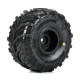 Dreadnaught Mounted Black Wheel F/R (4) for ARRMA GORGON/QUAKE GROM by Proline SRP $79.29