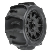 Dumont F/R Tires Mounted 12mm Hex Black Raid (4) for Arrma Granite Grom by Proline SRP $74.11