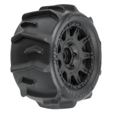 Dumont F/R Tires Mounted 12mm Hex Black Raid (4) for Arrma Granite Grom by Proline SRP $74.11 Dumont F/R Tires Mounted 12mm Hex Black Raid (4) for Arrma Granite Grom by Proline SRP $74.11