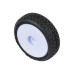 Electron 2.0 F/R Tires Mounted 7mm White (4) for Losi Micro-B by Proline SRP $49.94