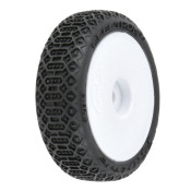 Electron 2.0 F/R Tires Mounted 7mm White (4) for Losi Micro-B by Proline SRP $49.94