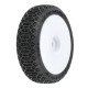 Electron 2.0 F/R Tires Mounted 7mm White (4) for Losi Micro-B by Proline SRP $49.94