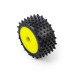 Edge Front / Step Pin Rear Tires Mounted 7mm Yellow (4): Losi Micro-T by Proline SRP $56.85 Edge Front / Step Pin Rear Tires Mounted 7mm Yellow (4): Losi Micro-T by Proline SRP $56.85