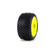 Prism F/R Carpet Tires Mounted 7mm Yellow (4): Losi Micro-T by Proline SRP $58.60