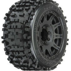 Badlands 3.8' MTD Raid 8x32 Wheels 17mm MT F/R Fits Kraton, Outcast 6S, Traxxas MAXX, E Revo, Summit by Proline SRP $113.78 Badlands 3.8' MTD Raid 8x32 Wheels 17mm MT F/R Fits Kraton, Outcast 6S, Traxxas MAXX, E Revo, Summit by Proline SRP $113.78