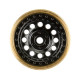 1/24 Rock Shooter Brass F/R 1.0' 7mm Hex Crawler Wheels (2) Black SCX24 by Proline SRP $89.61