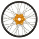 1/4 Pro-Spec Aluminum V2 Bead Front Wheel, Assembled, Black/Gold: Promoto-MX by Proline SRP $55.69