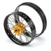 1/4 Pro-Spec Aluminum V2 Bead Front Wheel, Assembled, Black/Gold: Promoto-MX by Proline SRP $55.69