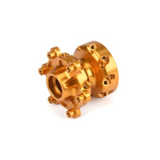 Pro-Spec Aluminum Front Hub, Gold: Promoto-MX by Proline SRP $17.18