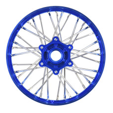 1/4 Pro-Spec CNC Aluminum V2 Bead Rear Wheel, Assembled, Blue: Promoto-MX by Proline SRP $179.00