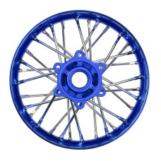 Pro-Spec Aluminum V2 Bead Rear Wheel Blue/Blue (1): Losi Promoto-SM by Proline SRP $51.71