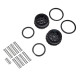 Wheel and Beadlock Set, Black (2): 5IVE-T 3.0 by Proline SRP $117.21