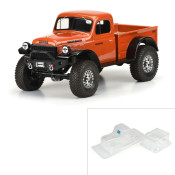 1946 Dodge Power Wagon Clear Body: 12.3 WB Crawler by Proline SRP $127.53 1946 Dodge Power Wagon Clear Body: 12.3 WB Crawler by Proline SRP $127.53