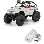 1979 Toyota Land Cruiser FJ40 Clear Body with Trail Cage for Axial SCX24 by Proline SRP $62.74 1979 Toyota Land Cruiser FJ40 Clear Body with Trail Cage for Axial SCX24 by Proline SRP $62.74
