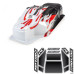 Limited Edition Pre-Painted Sector Truggy Flame Body: TLR 8ight XT/E and Others by Proline SRP $87.91