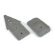 Bash Armor F/R Skid Plates (Stone Gray) for ARRMA 3S Vehicles by Proline SRP $14.92