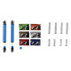 Pro-Comp Front/Rear (97mm) Scaler Shocks Blue for 1/10 Rock Crawlers (2) by Proline SRP $112.02