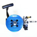 25 PRO rear exhaust Engine 5 port w/pull start Blue Head by SH Engines