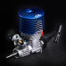 25 PRO rear exhaust Engine 5 port w/pull start Blue Head by SH Engines