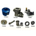 25 PRO rear exhaust Engine 5 port w/pull start Blue Head by SH Engines