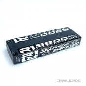 R1WURKS 5900mAh 200c 7.6v 2S Ultra Slim, Stick LiPo Battery, Graphene SRP $256.16