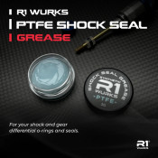 R1 WURKS PTFE Shock Seal Grease, 3g SRP $16.15 R1 WURKS PTFE Shock Seal Grease, 3g SRP $16.15