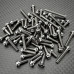 R1 WURKS Fits Schumacher LD3 Titanium upper Screw Set 75-piece set replaces upper button head screws high quality Grade 5 (6Al-4V) titanium screws SRP $223.56