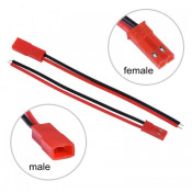 JST M/F set with 20AWG Silicone, by RCPro JST M/F set with 20AWG Silicone, by RCPro