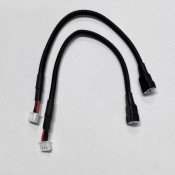 XH Silicone 2S Balance Lead Extension with Braid Cover, 200mm Long 2pcs (Replaces DYNC0109) by RC Pro XH Silicone 2S Balance Lead Extension with Braid Cover, 200mm Long 2pcs (Replaces DYNC0109) by RC Pro