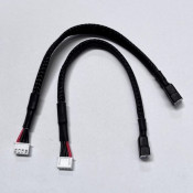 XH Silicone 3S Balance Lead Extension with Braid Cover, 200mm Long 2pcs (Replaces DYNC0110) by RC Pro XH Silicone 3S Balance Lead Extension with Braid Cover, 200mm Long 2pcs (Replaces DYNC0110) by RC Pro