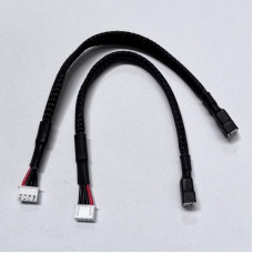 XH Silicone 3S Balance Lead Extension with Braid Cover, 200mm Long 2pcs (Replaces DYNC0110) by RC Pro XH Silicone 3S Balance Lead Extension with Braid Cover, 200mm Long 2pcs (Replaces DYNC0110) by RC Pro