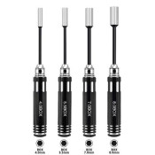 Nut Driver Set 4mm, 5.5mm, 7mm and 8mm Black by RC Pro SRP $44.09 Nut Driver Set 4mm, 5.5mm, 7mm and 8mm Black by RC Pro SRP $44.09