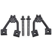 Front Shock Hoops & Body Mounts; Axial SCX10 by RPM SRP $35.26