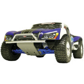 Front Bumper & Skid Plate, Chrome/Gray: Slash by RPM