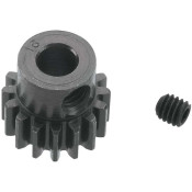Extra Hard 16 Tooth Blackened Steel 32p Pinion 5mm