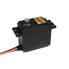 Savox Standard size 10.5Kg/cm 0.19sec @ 6V Metal Gear Digital Servo with Soft Start 49g, 40.7x20x39.4mm SRP $66.56 Savox Standard size 10.5Kg/cm 0.19sec @ 6V Metal Gear Digital Servo with Soft Start 49g, 40.7x20x39.4mm SRP $66.56