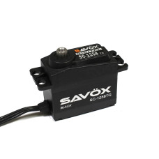 NEW BLACK Savox STD size 12kg/cm, Coreless Digital Servo, 0.08 sec, 6.0V 52.4g, 40.3x20x37.2mm SRP $161.57 NEW BLACK Savox STD size 12kg/cm, Coreless Digital Servo, 0.08 sec, 6.0V 52.4g, 40.3x20x37.2mm SRP $161.57