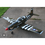 NEW Texan T-6A II 1.6m improved w/battery hatch/flaps .75-91 2S, .91-1.00 4S Military scheme by Seagull Models SRP $854.43