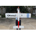 Boomerang V3 Trainer 61 Inch wingspan - .46 glow engine or 10cc gas White,Red, Blue and Black. 0.08m3 by Seagull SRP $368.85 Boomerang V3 Trainer 61 Inch wingspan - .46 glow engine or 10cc gas White,Red, Blue and Black. 0.08m3 by Seagull SRP $368.85