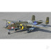 Giant Mitchell B-25 span 95in, 20cc w/3pcs Alloy Hub Rubber wheels 4.5in (2) and 2.75in, Without Retracts, 0.29m3 by Seagull Models SRP $2072.37