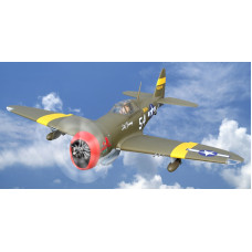 P-47D Little Bunny 55 Inch ARF 10cc  Included Electric Retracts Matte Finish by Seagull SRP $1274.14