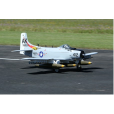 SkyRaider A-1 86 Inch ARF 35-60cc without Electric Retracts Grey New 2025 by Seagull SRP $1929.30 SkyRaider A-1 86 Inch ARF 35-60cc without Electric Retracts Grey New 2025 by Seagull SRP $1929.30