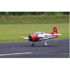 T-28 North America 86 Inch wingspan, 35-60cc without retracts, including Rubber Wheels September 2023 SRP $1950.98 T-28 North America 86 Inch wingspan, 35-60cc without retracts, including Rubber Wheels September 2023 SRP $1950.98