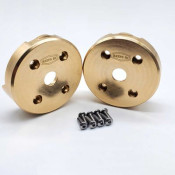 Brass Portal Covers ScxPro / Capra / Scx10.3 by Reefs RC SRP $106.22