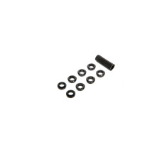 Spektrum Radio Black Switch Nuts (8) & Wrench SRP $48.01