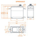 A6320 High Torque High Speed Metal BL HV Servo by Spektrum SRP $300.18