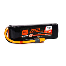 2200mAh 3S 11.1V Smart G2 LiPo Battery, 50C, IC3 by Spektrum 2200mAh 3S 11.1V Smart G2 LiPo Battery, 50C, IC3 by Spektrum